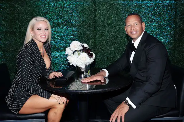 Alex Rodriguez with Jaclyn Cordeiro