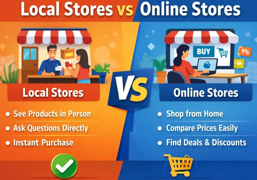 Local Stores vs Online Stores