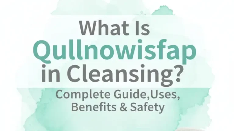 What Is Qullnowisfap in Cleansing Complete Guide, Uses, Benefits & Safety